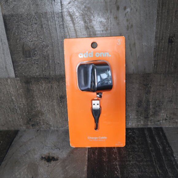 NEW! Fitbit Versa 2 Charge Cable Add Onn 3 Foot Charging Cable - Picture 2 of 3